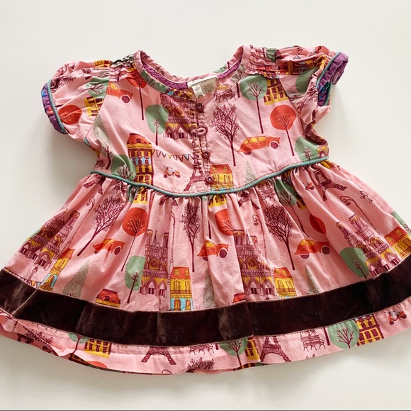 Matilda Jane Other - Matilda Jane Parisian Print Pink Top 2